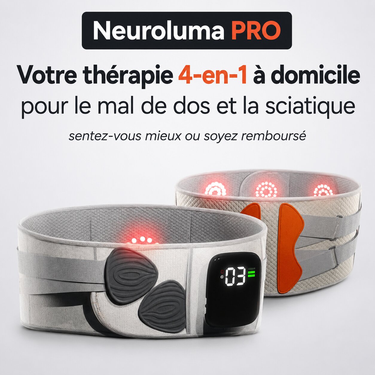 NeuroLuma Pro vue détaillée